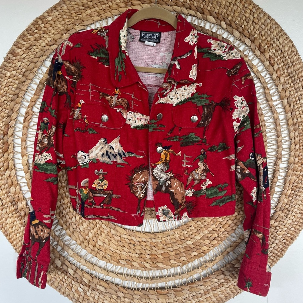 Vintage Roughrider Cowgirl Jacket
